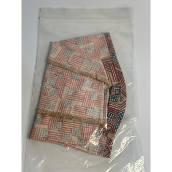 VTG Longaberger SM Gatehouse Basket Liner "Old Glory" NIP USA Made - Picture 3 of 3